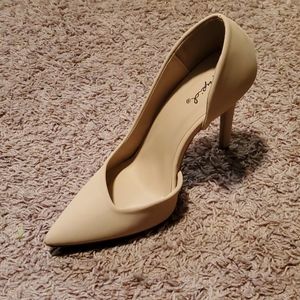 Nude heels